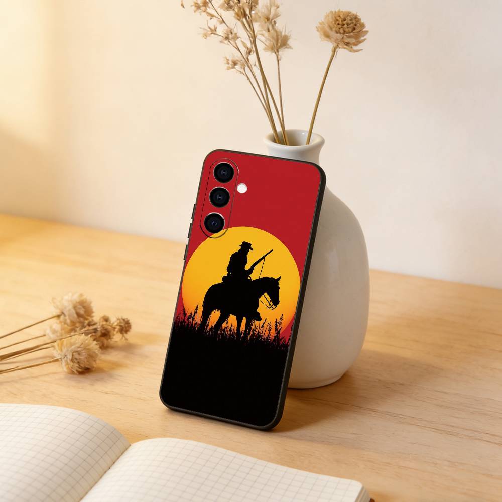 R-Red D-Dead R-Redemption 2 Phone Case Black Silicone Soft For Samsung Galaxy A73,A72,A71,A70,A53,A52,A51