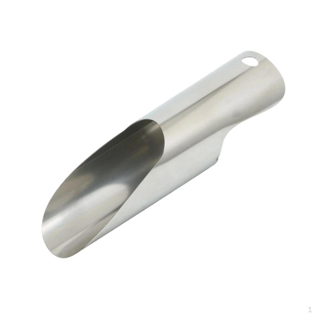 Garden Hand Scoop Multipurpose for Gardening Round Stainless Steel Bucket Potting Digging