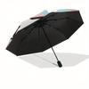 Hello Kitty,Plaid Automatic Umbrella-Foldable, Durable 8-Bone Design, Compact and Stylish, Great for Camping, Halloween, Christmas, Mother's