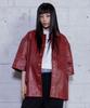 Naiteuwokeudeb 90er Leder-Halbjacke_Rot