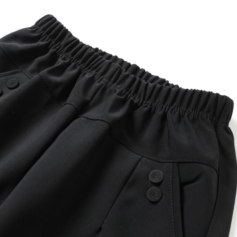 Women's Elastic Waist Straight Leg Pants