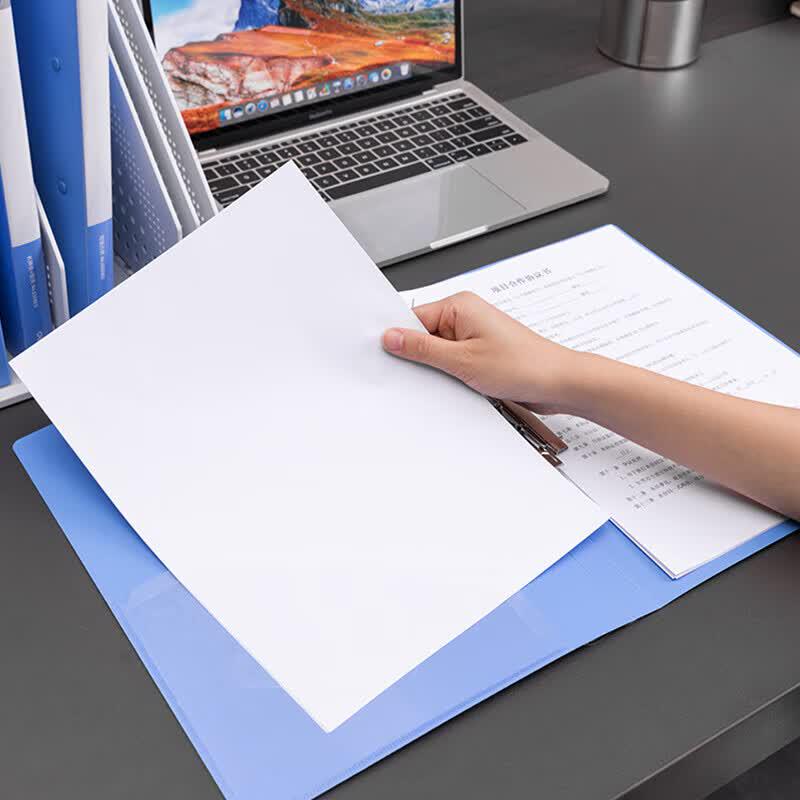Deli 5301ES A4 Document Clip Folder