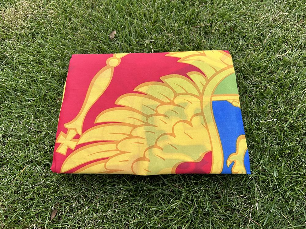 SKY FLAG Bandiera del Montenegro 3x5 piedi 90 X 150 cm Bandiera del Montenegro Poliestere Stampato Stendardo da Appendere per Decorazione Domestica