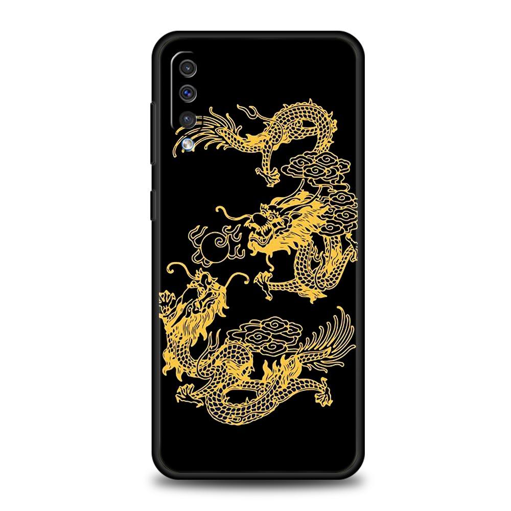 Dragon Fashion Phone Case For Samsung Galaxy A12 A32 A50 A70 A20E A20S A10 A10S A22 A30 A40 A42 A52 5G A02S A04s Silicone Cover
