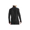 Under Armour Qualifier Stealth 1/2 Zip Running Hoodie Men Hoodies Black 1356169-001