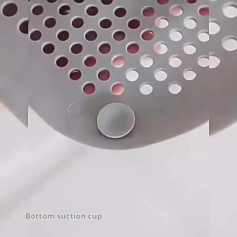 2/5pcs Bathroom Shower Hair Filter Kitchen Sink Plug Sink Filter Bathroom Accessories Floor Drain Silicone Bathroom Accessories