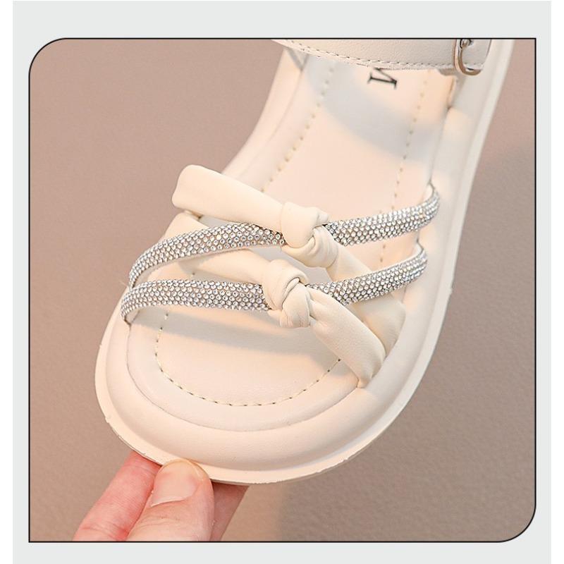 Nové letní nezbytnosti - Dívčí princeznovské sandály - Módní sandály s měkkou podrážkou pro větší děti, malé děti a miminka