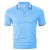 Magliette Polo da Uomo a Maniche Corte Classiche con Collo a Revers Top Casual da Lavoro