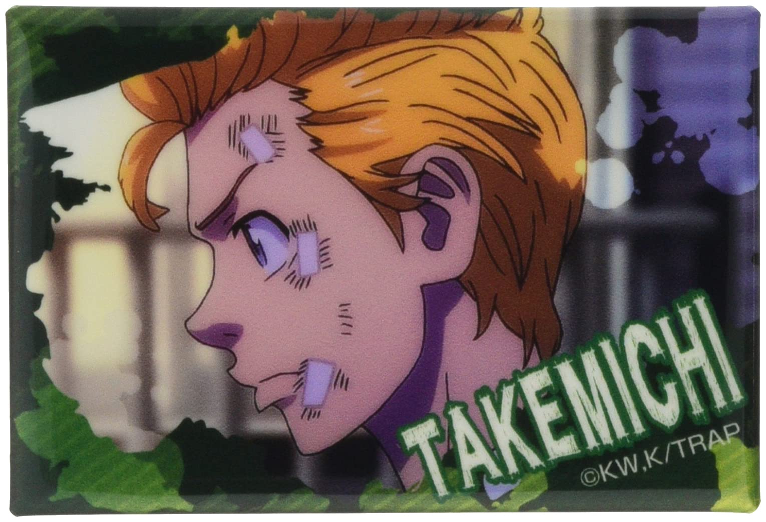 TV Anime Tokyo Revengers Holographic Can Badge Takemichi Hanagaki C HBAN-T002-m03