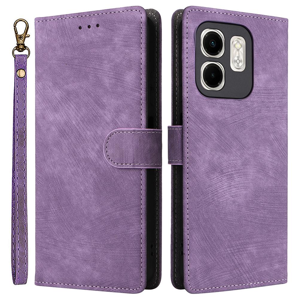 For Infinix Smart 9 4G X6532/Hot 50i 4G X6531 Wallet Case RFID Blocking PU Leather Cover Stand View