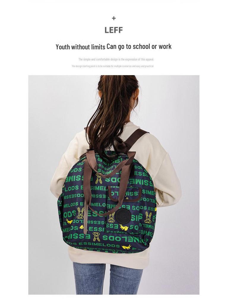 Unisexowy wielofunkcyjny plecak na ramię: Duża pojemność dla studentów, podróży i codziennego użytku.