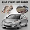For Toyota Camry 2002-2006 ide Interior Door Handles 2 Pieces- Left& Right, Front Rear Models 92917, 69206-YC030-05