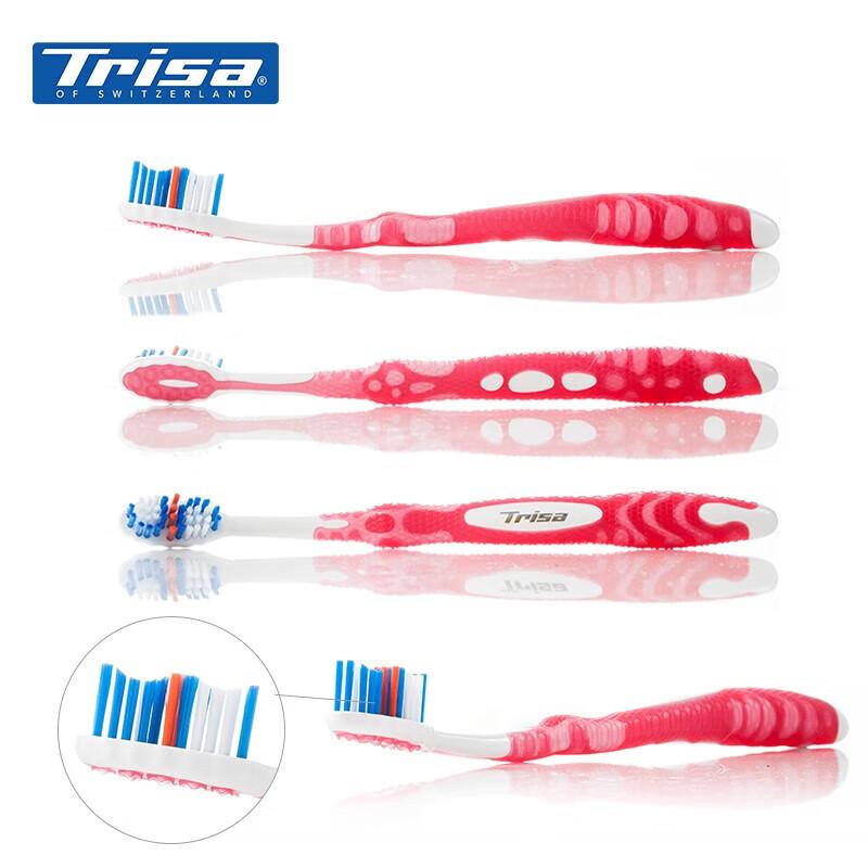 TRISA Swiss All-in-One Zahnbürste mit weichen Borsten