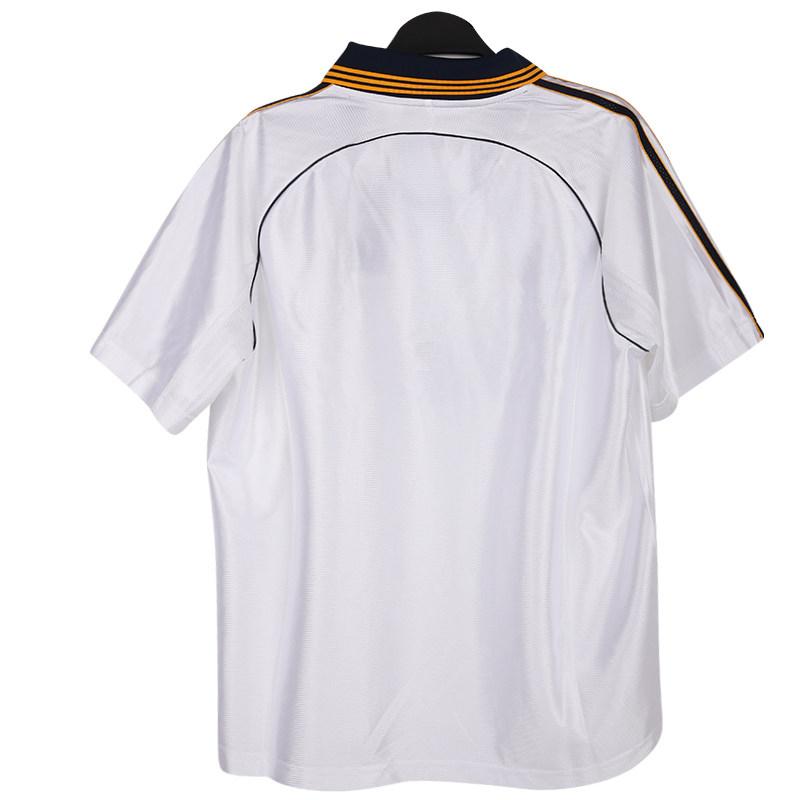 Adidas Real Madrid Fashion Comfortable Versatile Short-Sleeved Football Shirt for Men - White