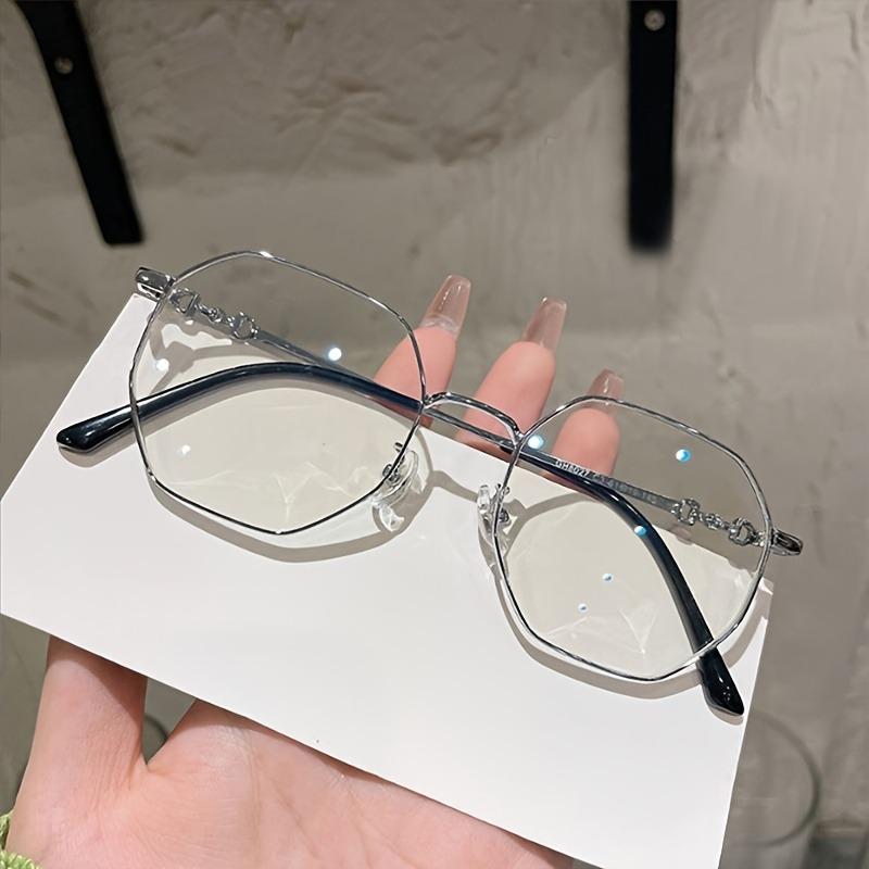 3PCS Ultra-Light Retro Frame Eyeglasses Frame for Men Women Students with Anti-Blue Light Prescription Glasses