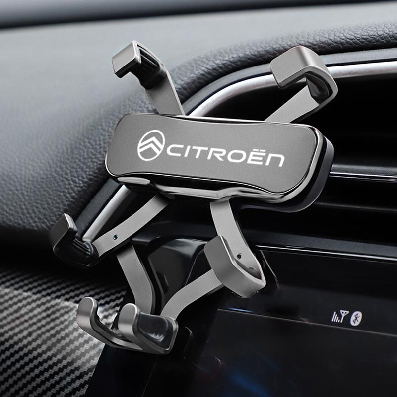 Citroen-wwwn-Car Phone Holder Auto Air Outlet Clip GPS Stand Accessories For Citroen C4 C3 C5 C5X e-C4 X e-C3 C-Elysee Berlingo C2 C-Crosser anc123