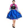 Cosplay Anime Costume Fairy Tale Dress Stage Costume Halloween Costume Princess Anna Ice Princess Costume