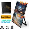 15.6Inch Portable Dual /Singel Monitor 1080P HDR 16:9 Low Blue Light For XBox PS4 / 5 Switch Cell Phone PC Loptop Extension