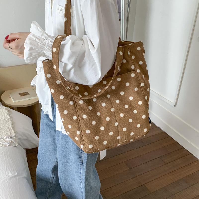 Casual Tote Bag New Large-capacity Bucket Bag Commuter Shoulder Bag Underarm Bag