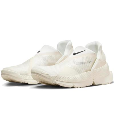 Go FlyEase W Pale Size Sneakers, Ivory/Platinum Tint/Black, DR5540-105, 23.5cm (Japan)