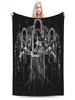 Mordor LLords of the RRings Flannel Throw Blanket Lightweight Soft Blanket for Bed Couch Sofa Home Decor