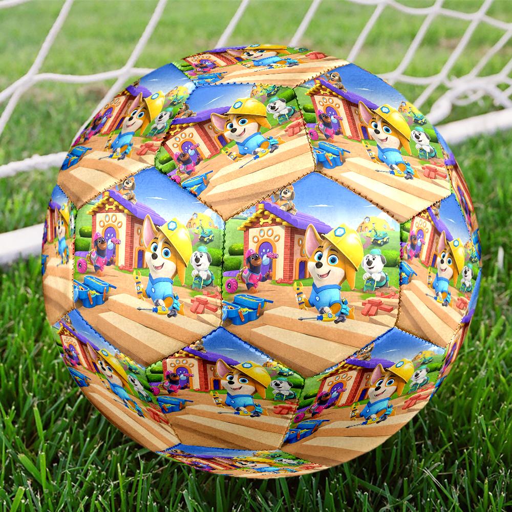 Pupstruction Thema Maat 5 Voetbal, Geschikt voor Zowel Binnen- als Buitenwedstrijden, een Cadeau Geschikt voor Iedereen.