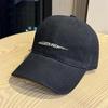 British style hat baseball cap men's alphabet sun protection visor women's fashion casual soft top cap