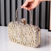 Diamond Luxury Brands Bags Novelty 2026 Evening Flower Clutch Shine Bling Crossbody Bags Fashion High Quality Women's Handbag