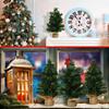 Plastic Artificial Christmas Tree 15/20/30cm DIY Small Desktop Decorative Desktop Fake Pine