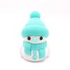3D Multicolor Sewn Snowman Ornament - Christmas Desktop Gift