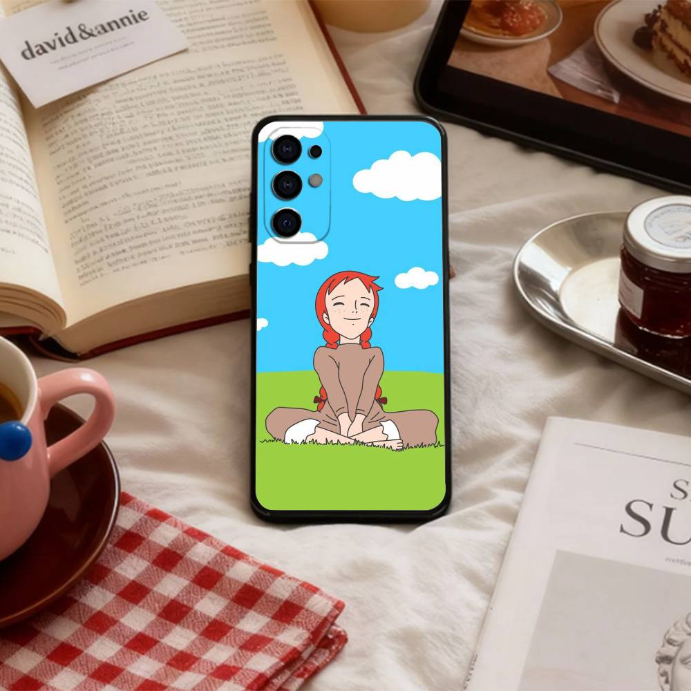 Anne of Green Gables Anne Shirley   Phone Case For Samsung S 25,24,23,22,30,21,10,9,Ultra,Plus,Lite,FE,4,5 G Soft Black Case