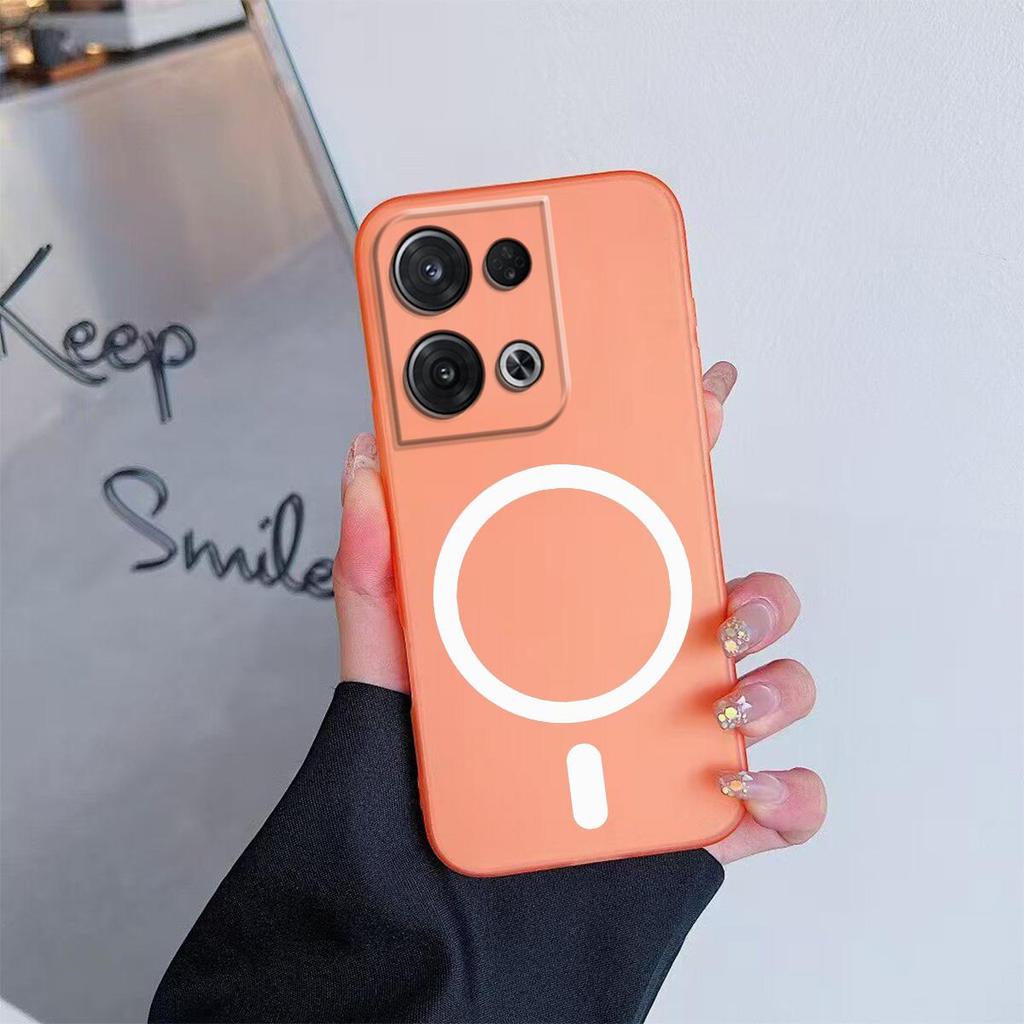 Case for OPPO Reno8 5G Premium Magnetic Matte Phone Casing Protection Cover