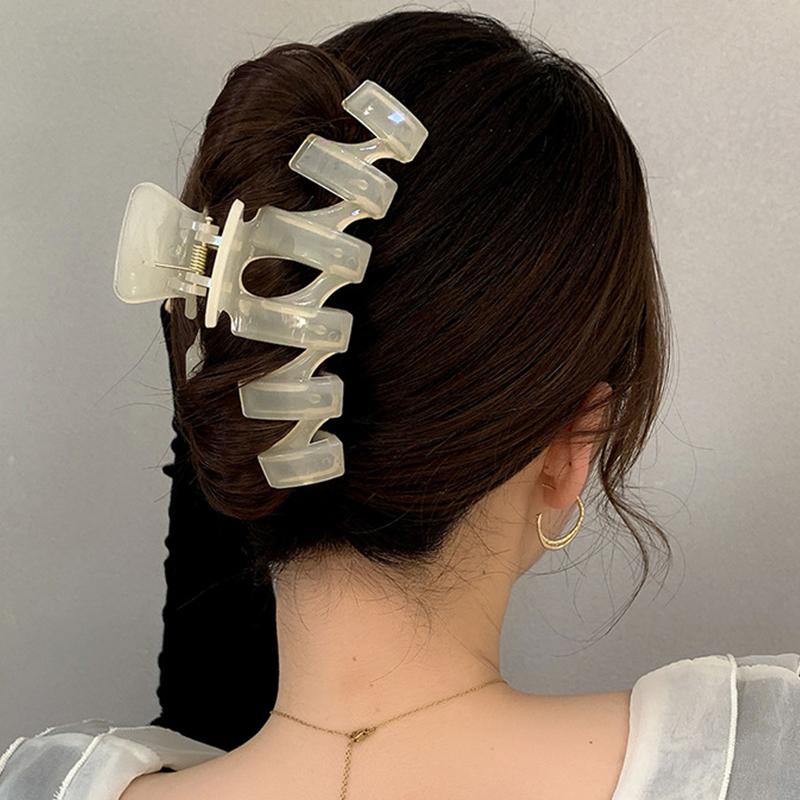 Large Hair Clip Barrette Banana for Hair Buckle for Hairpins for A Woman Japanese Accessories Hair Claw Clamps Ladies JZ081