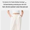 KAZUKOIN Ice Silk Sun Protection Casual Wide-Leg Pants