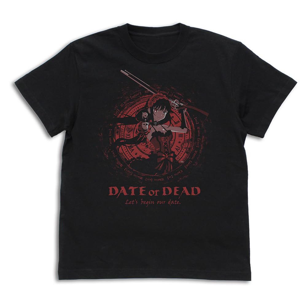 

2D COSPA Date A Live V Идентификационное имя Токисаки Куруми ЧЕРНЫЙ размер L [Официальная] футболка Кошмар чёрный