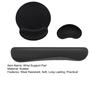 Rubber Memory Foam Wrist Rest Mouse Pad Extra Thick Non-Slip Base Wear Resistant Ergonomic Keyboard Mouse Wrist Support Pad