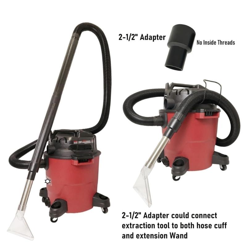 Vacuum Attachment Set Upholstery Nozzle for Various Surfaces Cleaning Compact Design with Enhanced Liquid Absorption