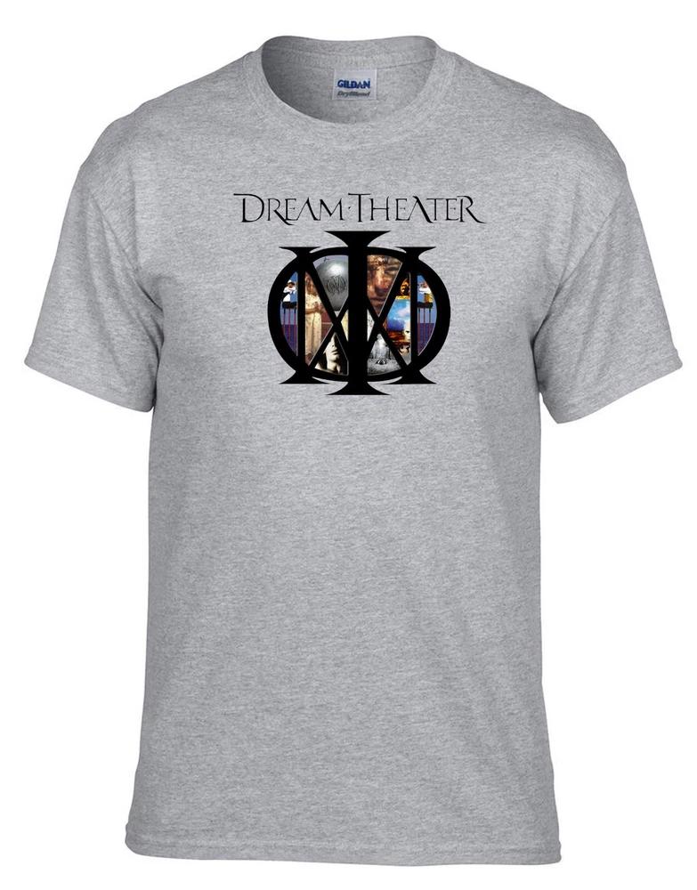 Dream Theater Star Rock Music Logo Grey Kids TShirt 063grKids S