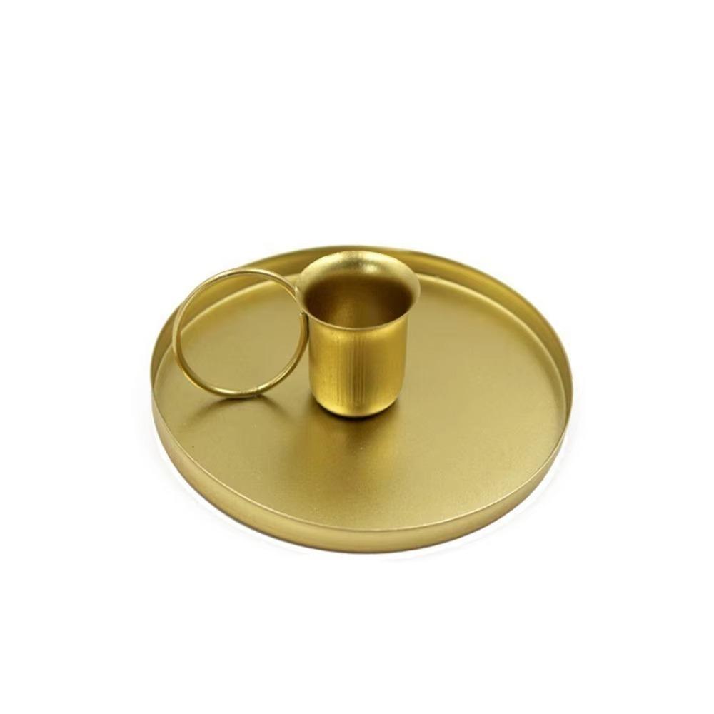 Vintage Candle Stand Metal Desktop Candlestick Adornment Candle Holder  Home Wedding Decorations