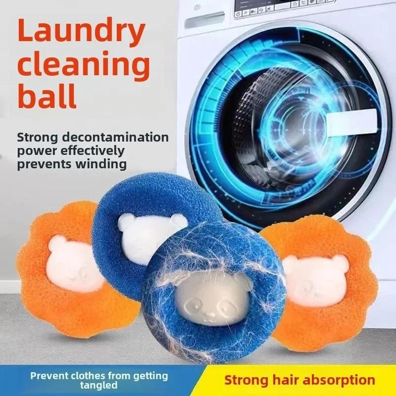 Kit de bolas mágicas para lavandería, herramienta reutilizable para limpiar el pelo de la ropa, removedor de pelo de mascotas, atrapa pelo de gato y perro para lavadora.