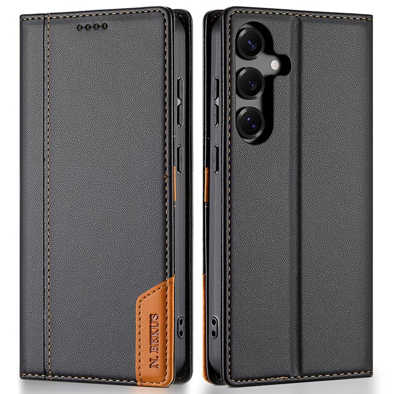Luxury Wallet Magnetic Leather Case For Samsung Galaxy S25 FE S24 Ultra S23 Plus S22 S21 A15 A16 A17 A26 A36 A56 A55 A54 A35