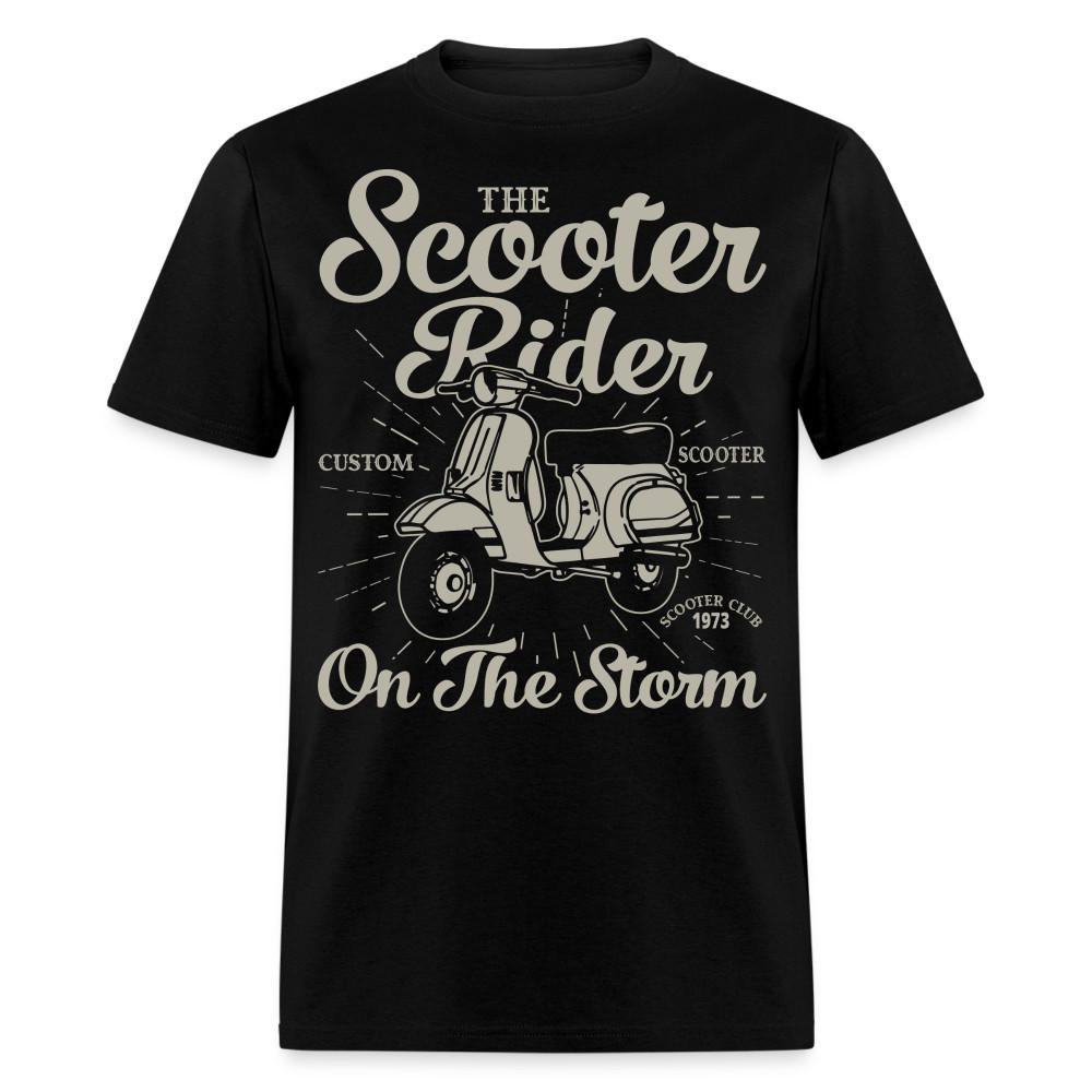 Scooter Rider On the Storm Shirt Motorbike T-Shirt Size S-6XL