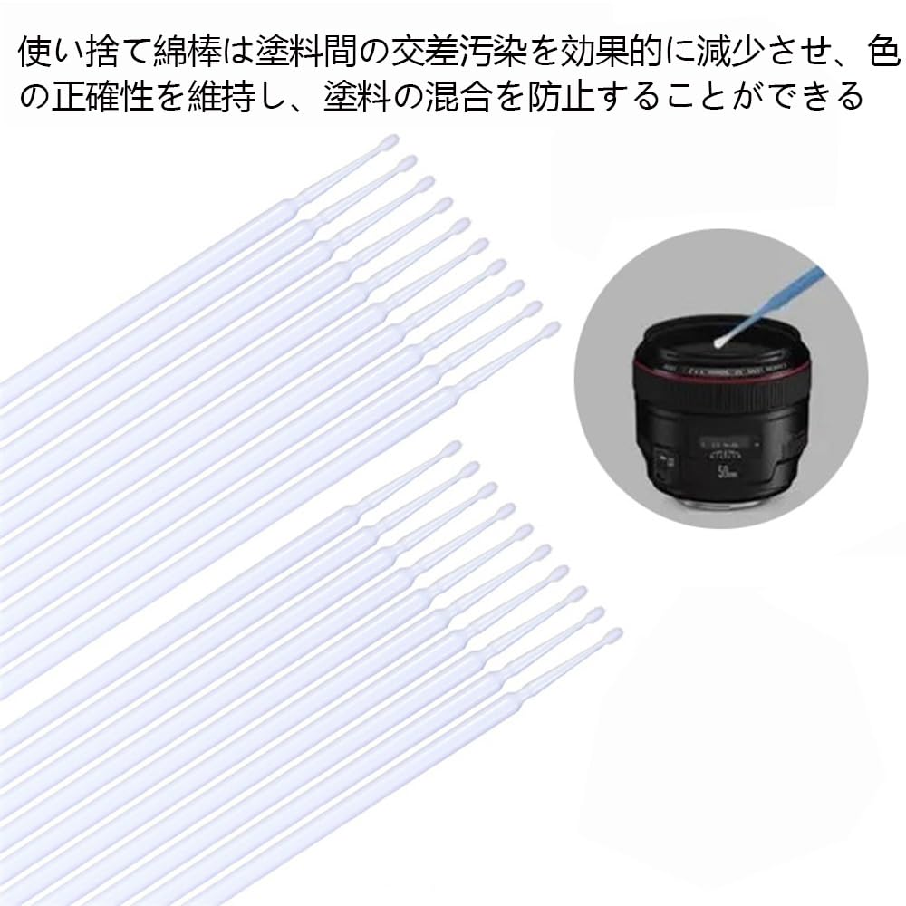 YJRUNFU Touch Up Pen Extra Fine Cotton Swab Car Repair Pen for Brush and