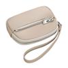 PU Leather Women Wallet Multi Functional Solid Color Coin Purse Litchi Pattern Korean Style Mini Purse Daily Use