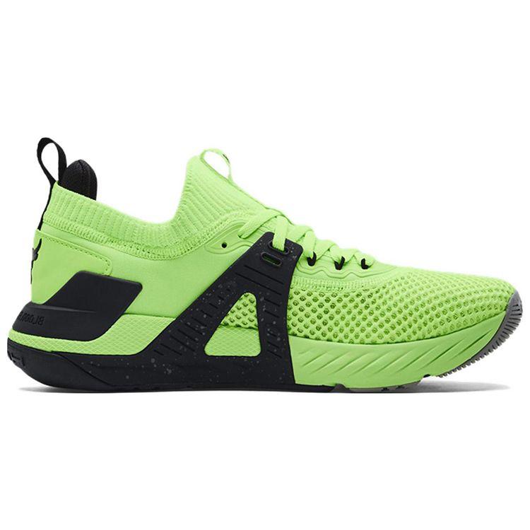 Under Armour Pánské tenisky Project Rock 4 Quirky Lime Zelená Černá 3023695-303