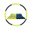 Double Row Magnet Sport Hoop Fitness Massage 7/8 Parts Magnetic Fitness Hoop Exercise Ring Circle Crossfit Workout Equipments