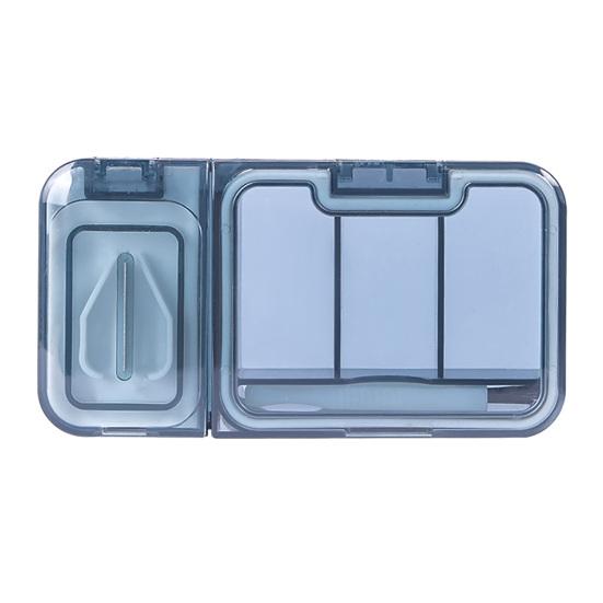 3-in-1 Multipurpose Medicine Box Large Capacity Compact Portable Tablet Medicine