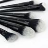 KVD Big Face Full Makeup Brush Set: 3D Concealer, Foundation, Double-Ended Eyeshadow, Loose Powder, Blending, and Setting Brushes.