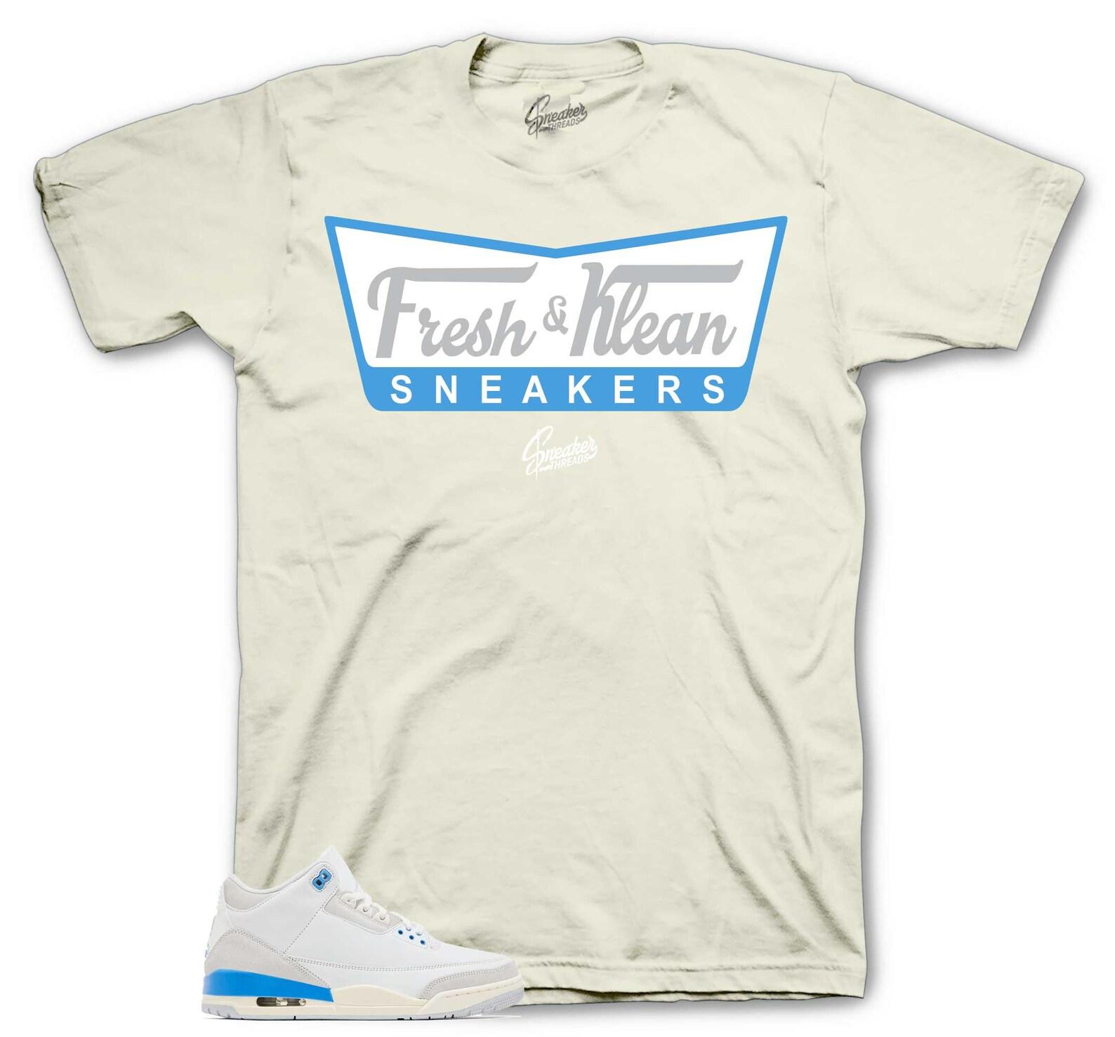 Shirt To Match Retro 3 Lucky Shorts AJ3 - Fresh Klean Sneaker Tees 4XL