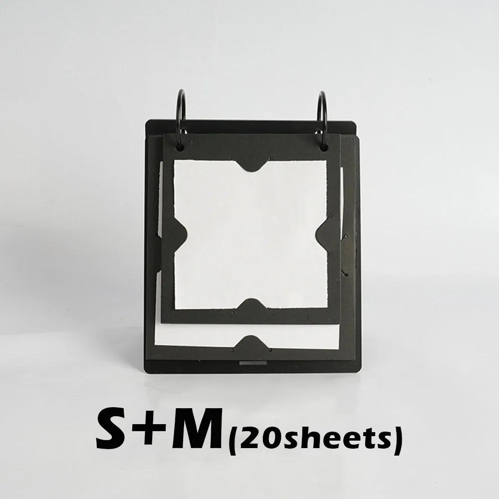 Frosted Kraft Paper Instant Camera Album 3 Inch Photo Portable Photo Display Stand for Fujifilm Instax Mini SQ/ GO